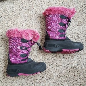 Big Girls Kamik Winter Boots Size 1